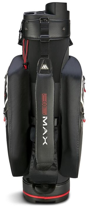 Big Max AQUA Silencio 4 Organizer bolsa de carro, blanco/negro/rojo