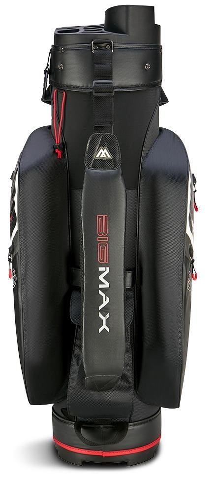 Big Max AQUA Silencio 4 Organizer bolsa de carro, blanco/negro/rojo