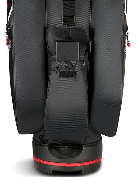 Big Max AQUA Silencio 4 Organizer bolsa de carro, blanco/negro/rojo