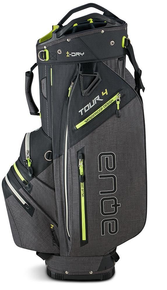 Big Max AQUA Tour 4 bolsa de carro, negro/gris tormenta/lima