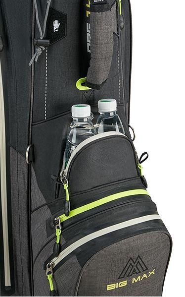 Big Max AQUA Tour 4 bolsa de carro, negro/gris tormenta/lima