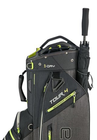 Big Max AQUA Tour 4 bolsa de carro, negro/gris tormenta/lima