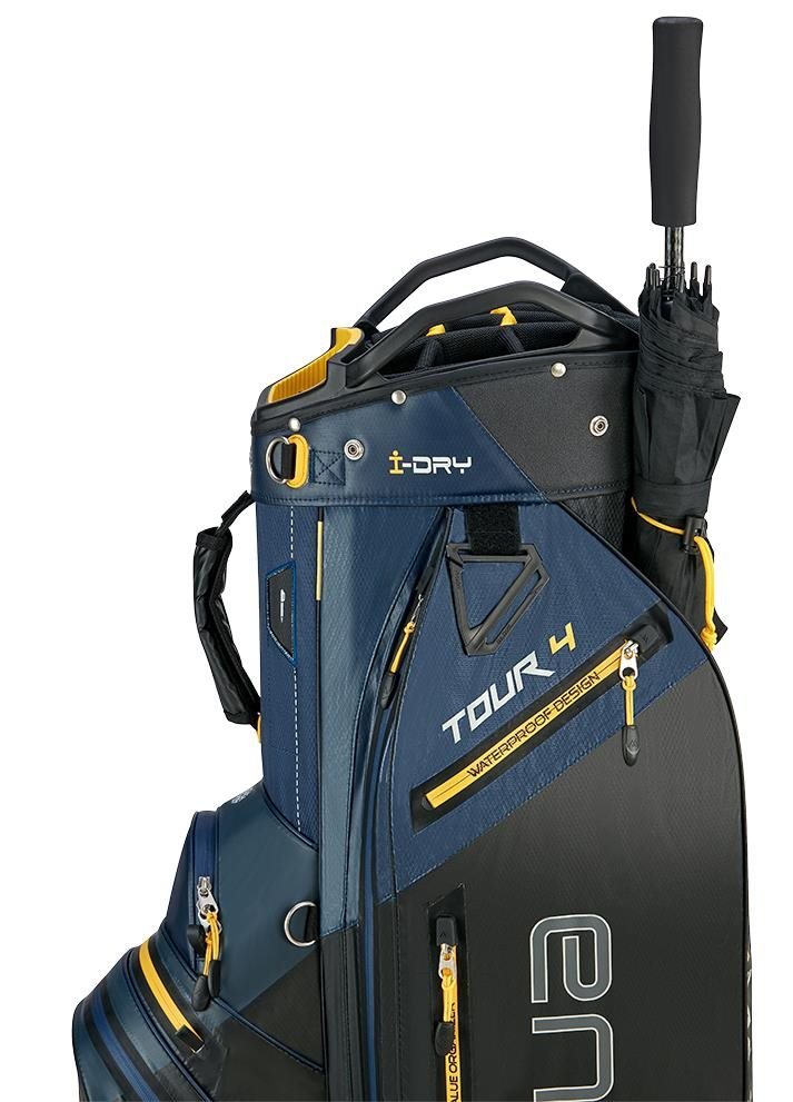 Big Max AQUA Tour 4 bolsa de carro, navy/black/corn