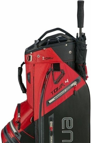 Big Max AQUA Tour 4 cart bag, rojo/negro