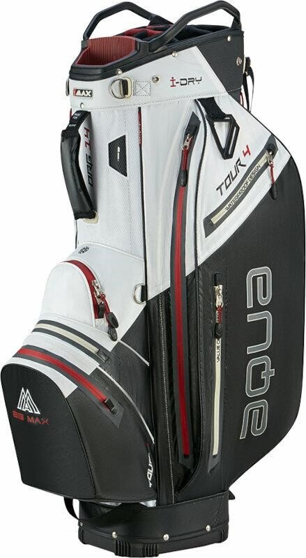 Big Max AQUA Tour 4 cart bag, blanco/negro/merlot