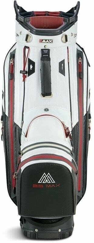 Big Max AQUA Tour 4 cart bag, blanco/negro/merlot