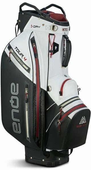 Big Max AQUA Tour 4 cart bag, blanco/negro/merlot
