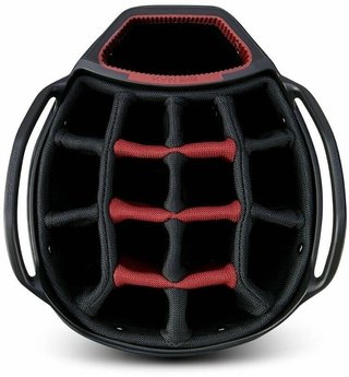 Big Max AQUA Tour 4 cart bag, blanco/negro/merlot