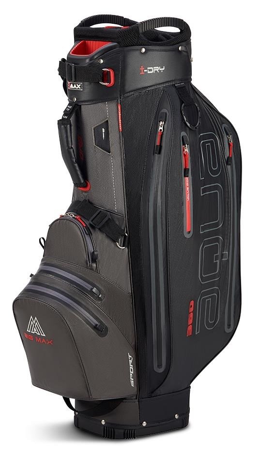 Big Max AQUA Sport 360 bolsa de carro, carbón/negro/rojo