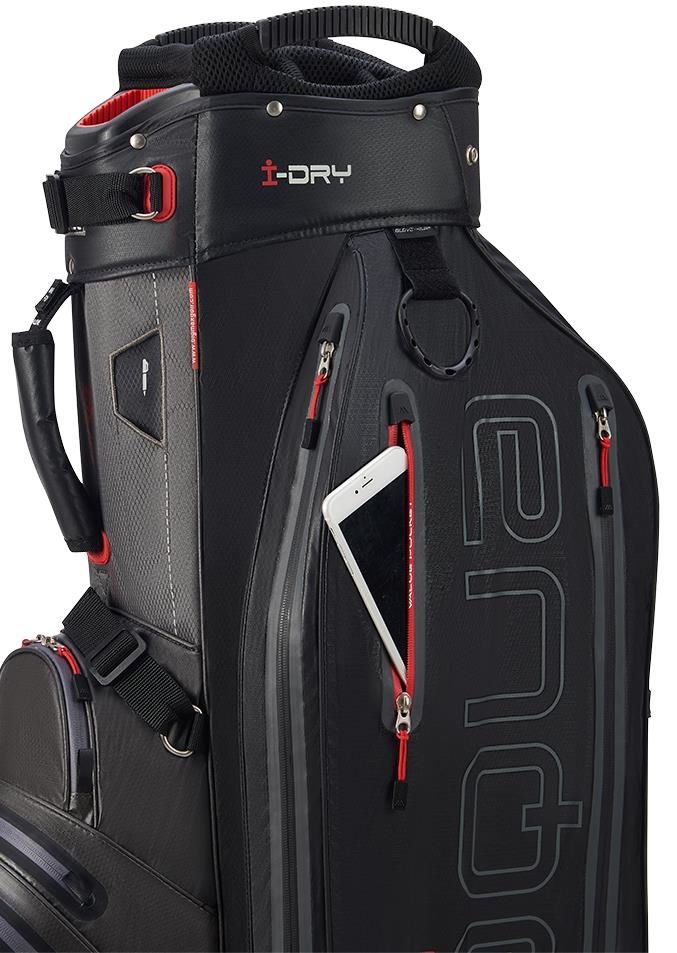 Big Max AQUA Sport 360 bolsa de carro, carbón/negro/rojo