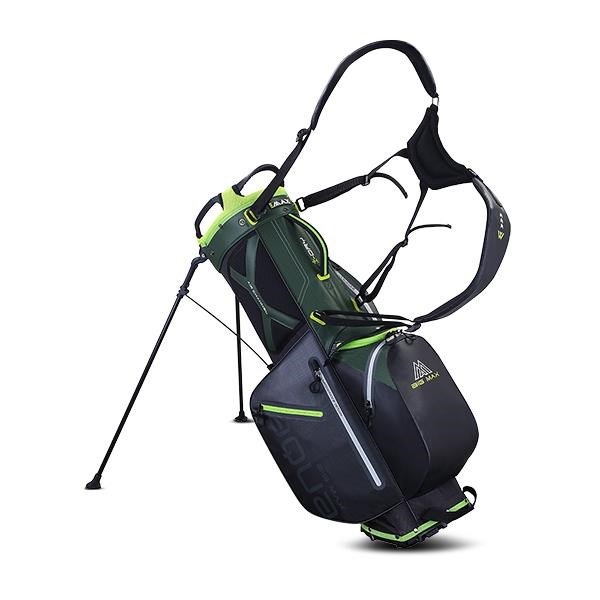Big Max AQUA Eight G stand bag, verde bosque/negro/lima