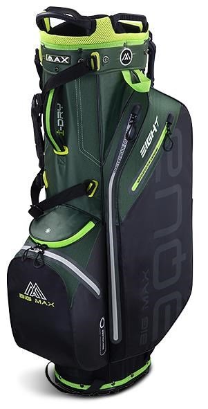 Big Max AQUA Eight G stand bag, verde bosque/negro/lima