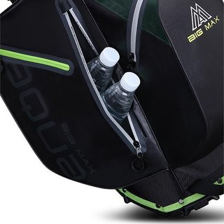 Big Max AQUA Eight G stand bag, verde bosque/negro/lima