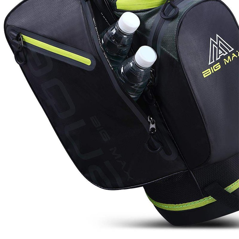 Big Max AQUA Seven G stand bag, forest green/black/lime