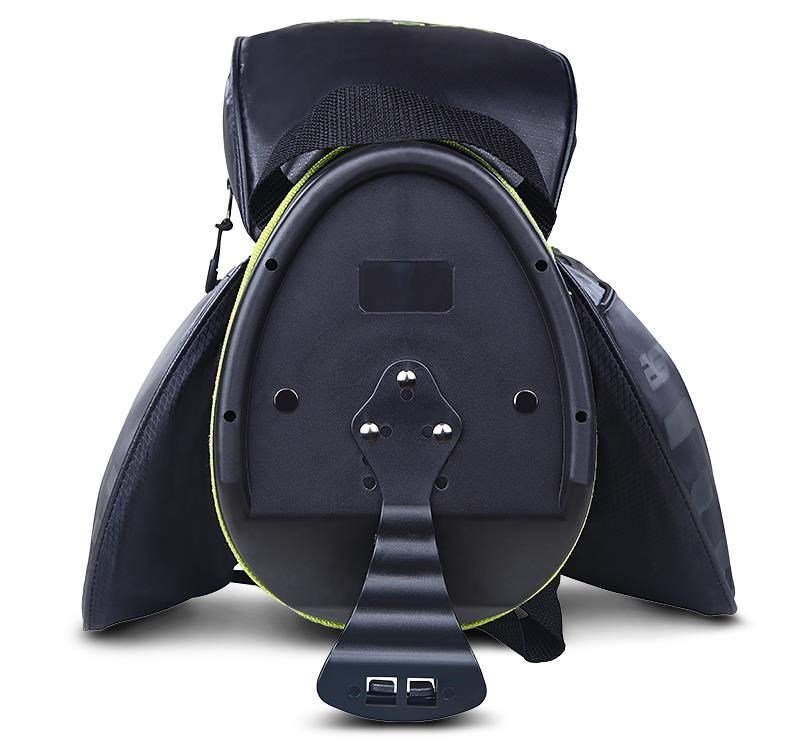 Big Max AQUA Seven G stand bag, forest green/black/lime