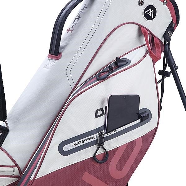 Big Max AQUA Seven G stand bag, off white/merlot