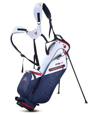 Big Max AQUA Seven G stand bag, blanco/marino/rojo