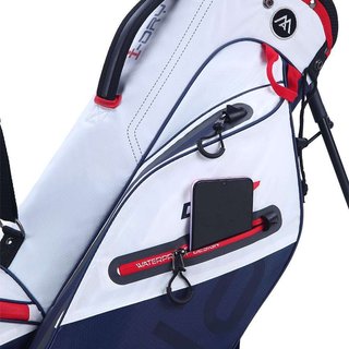 Big Max AQUA Seven G stand bag, blanco/marino/rojo