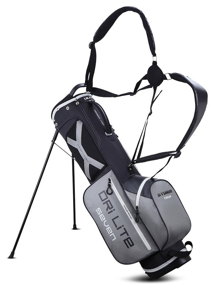 Big Max Dri Lite Seven G stand bag, gris/negro