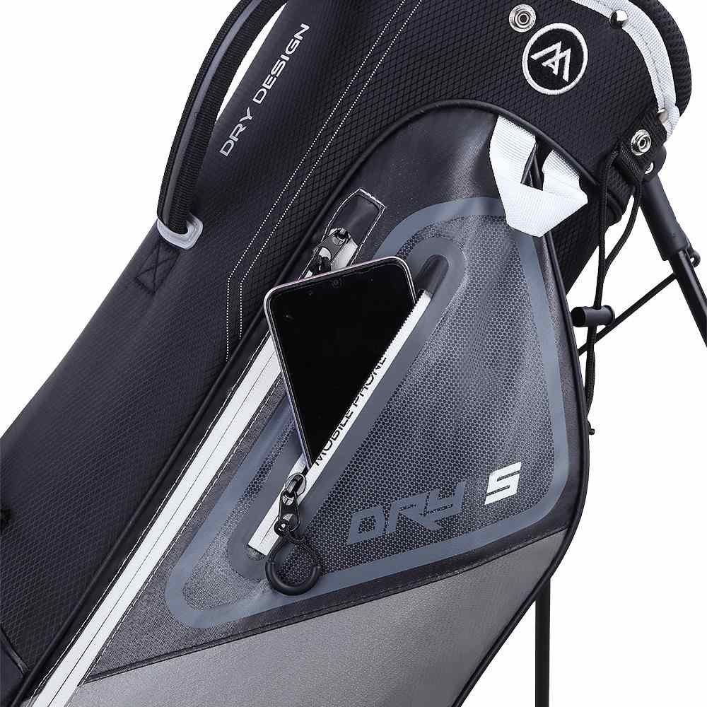 Big Max Dri Lite Seven G stand bag, gris/negro