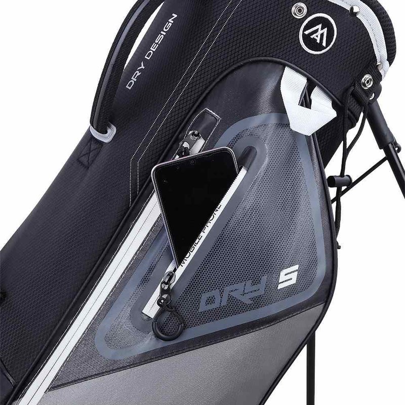 Big Max Dri Lite Seven G stand bag, gris/negro