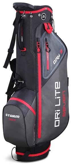 Big Max Dri Lite Seven G stand bag, negro/rojo