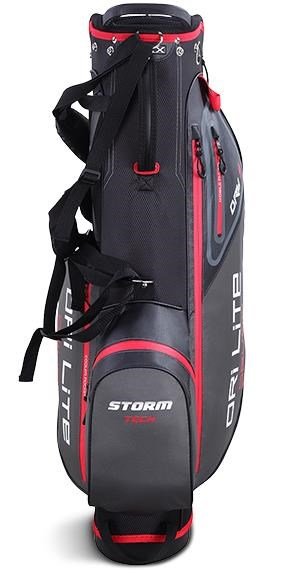 Big Max Dri Lite Seven G stand bag, negro/rojo