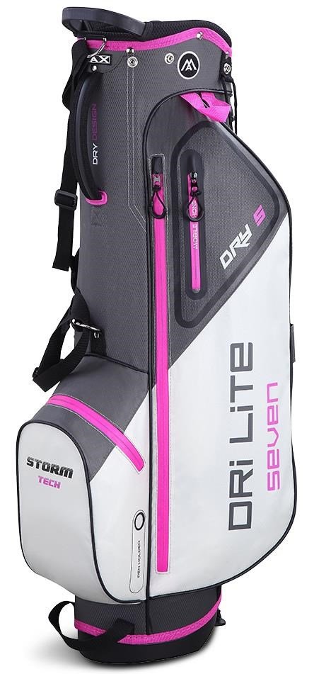 Big Max Dri Lite Seven G stand bag, carbón/fucsia/blanco