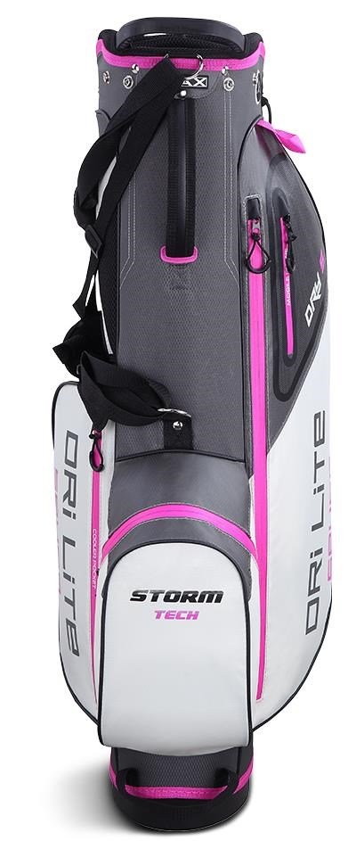 Big Max Dri Lite Seven G stand bag, carbón/fucsia/blanco