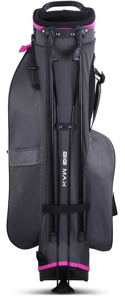 Big Max Dri Lite Seven G stand bag, carbón/fucsia/blanco