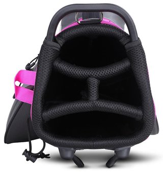 Big Max Dri Lite Seven G stand bag, carbón/fucsia/blanco