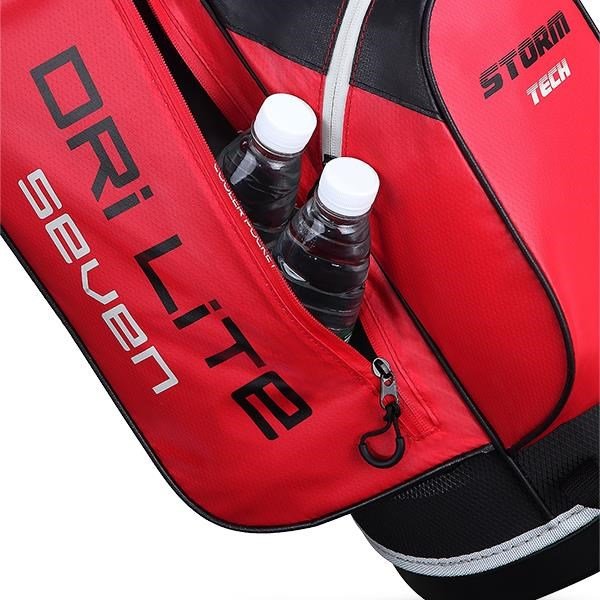 Big Max Dri Lite Seven G stand bag, rojo/negro