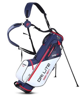 Big Max Dri Lite Seven G bolsa de golf stand, blanco/marino/rojo
