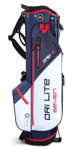 Big Max Dri Lite Seven G bolsa de golf stand, blanco/marino/rojo