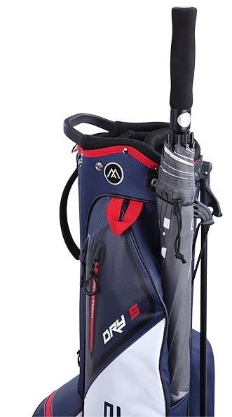Big Max Dri Lite Seven G bolsa de golf stand, blanco/marino/rojo
