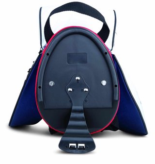 Big Max Dri Lite Seven G bolsa de golf stand, blanco/marino/rojo