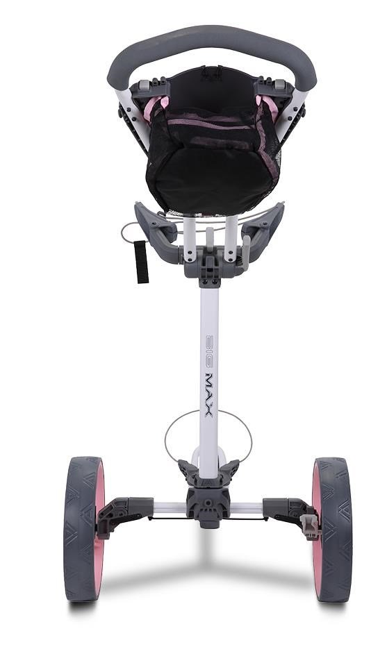 Big Max Blade Trio carrito manual, blanco/rosa