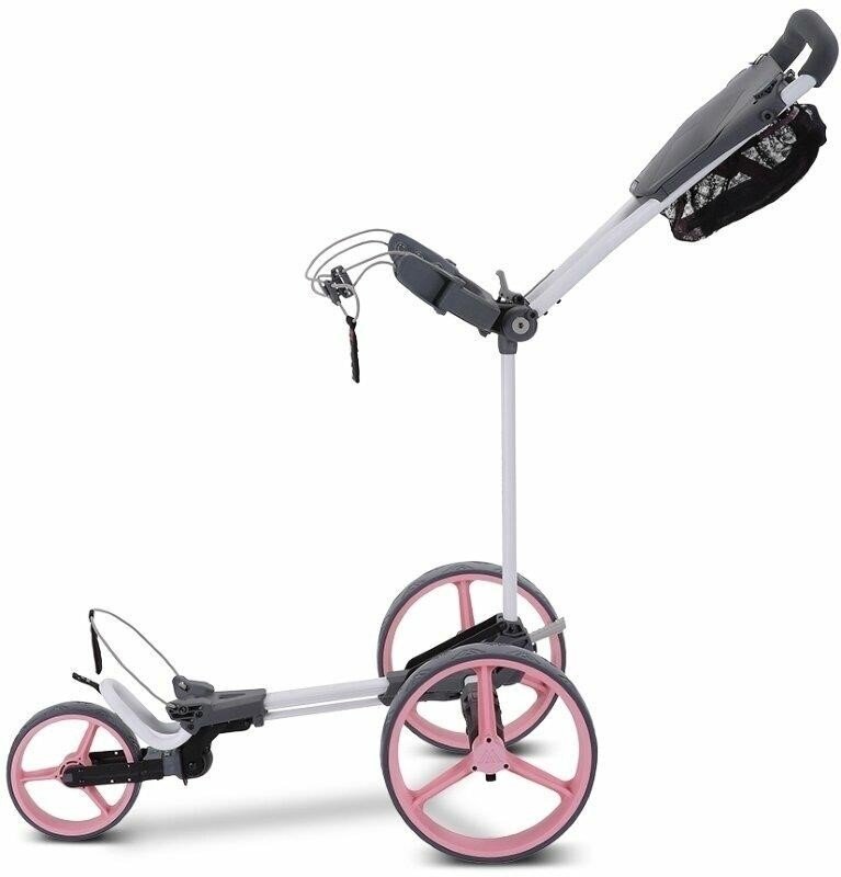Big Max Blade Trio carrito manual, blanco/rosa