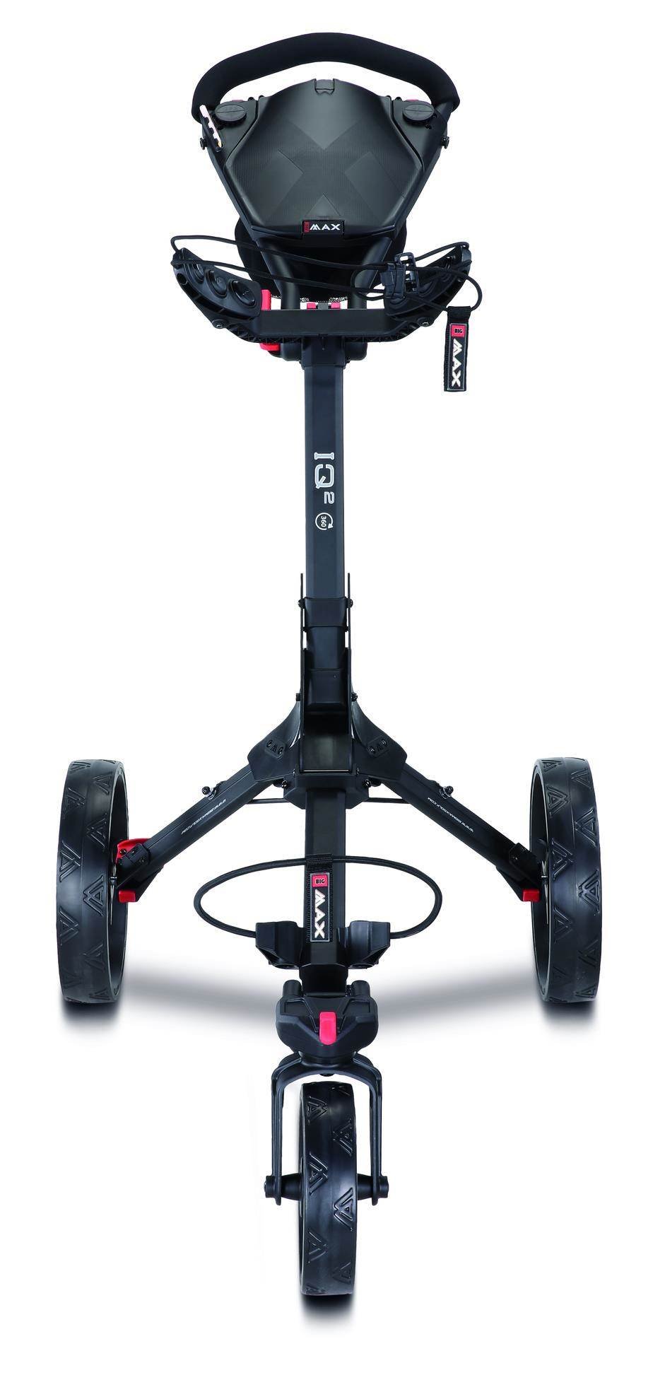 Big Max IQ2 360 carrito de golf manual, negro