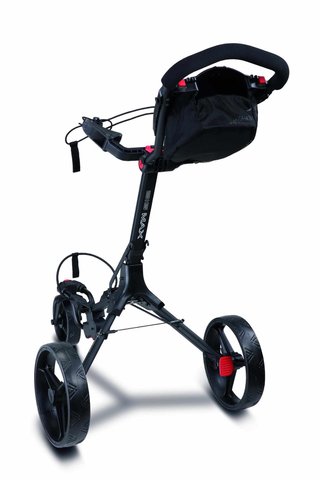Big Max IQ2 360 carrito de golf manual, negro