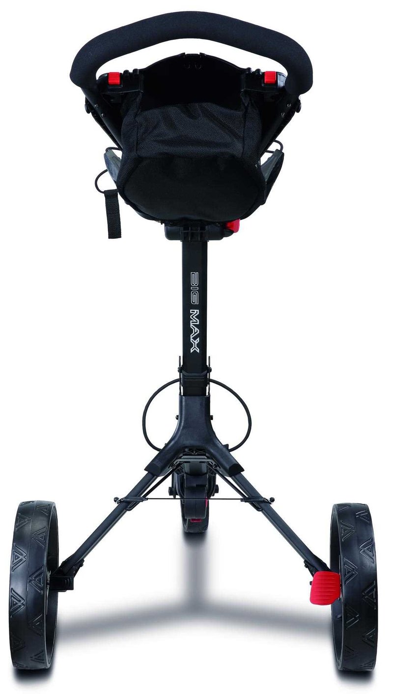Big Max IQ2 360 carrito de golf manual, negro