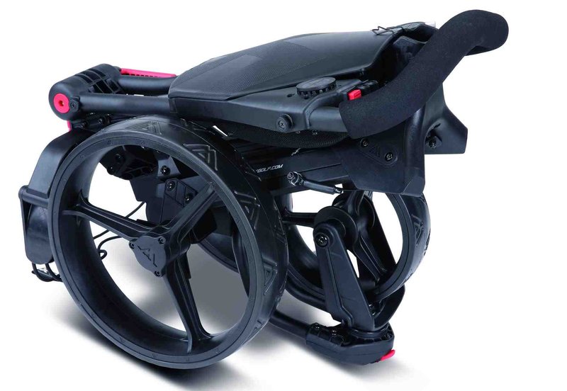 Big Max IQ2 360 carrito de golf manual, negro