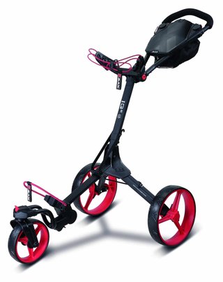 Big Max IQ2 360 carrito de golf manual, negro/rojo