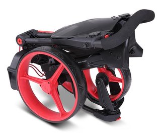 Big Max IQ2 360 carrito de golf manual, negro/rojo