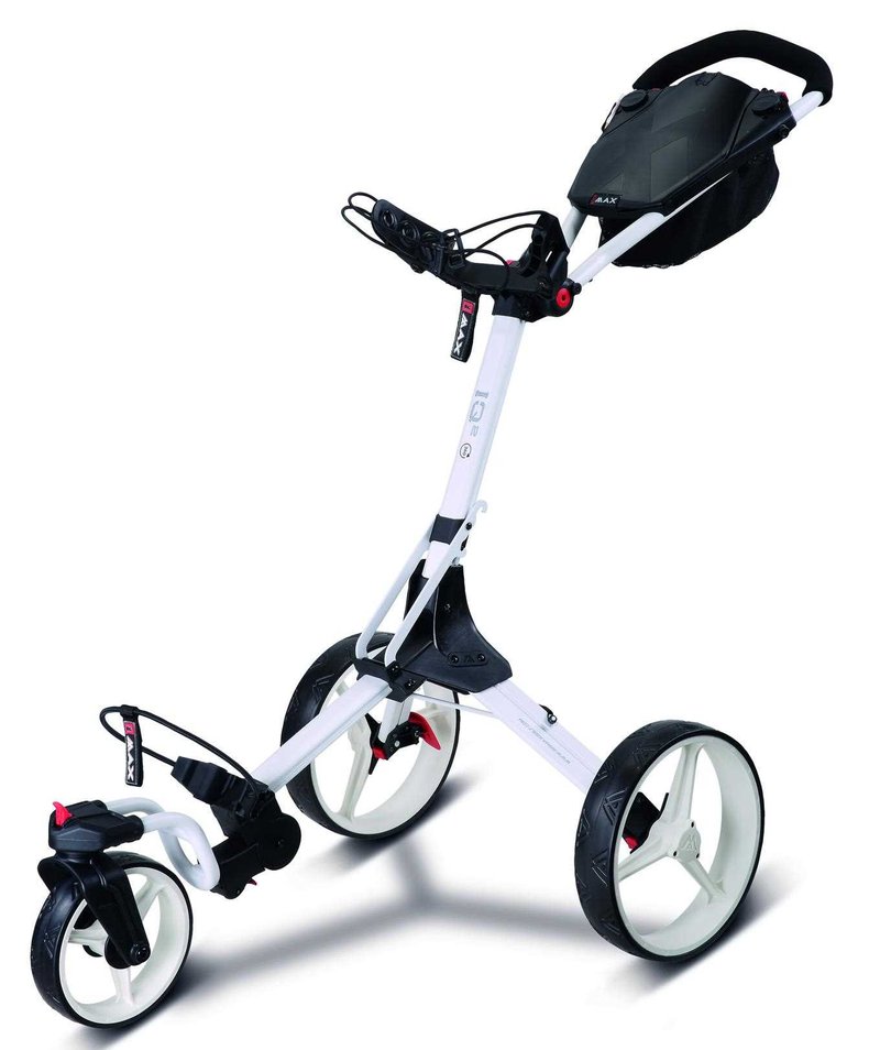Big Max IQ2 360 carrito de golf manual, blanco