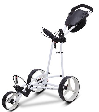 Big Max Autofold X2 carro de golf manual, blanco