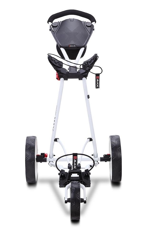 Big Max Autofold X2 carro de golf manual, blanco