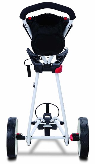 Big Max Autofold X2 carro de golf manual, blanco