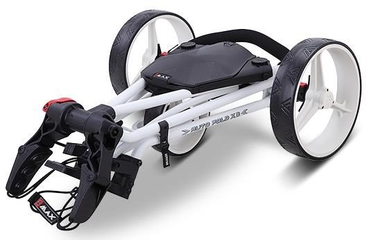 Big Max Autofold X2 carro de golf manual, blanco