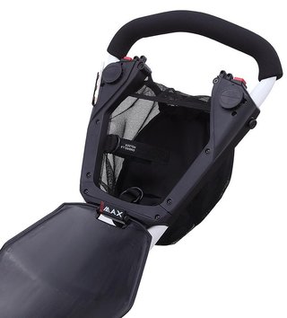 Big Max Autofold X2 carro de golf manual, blanco